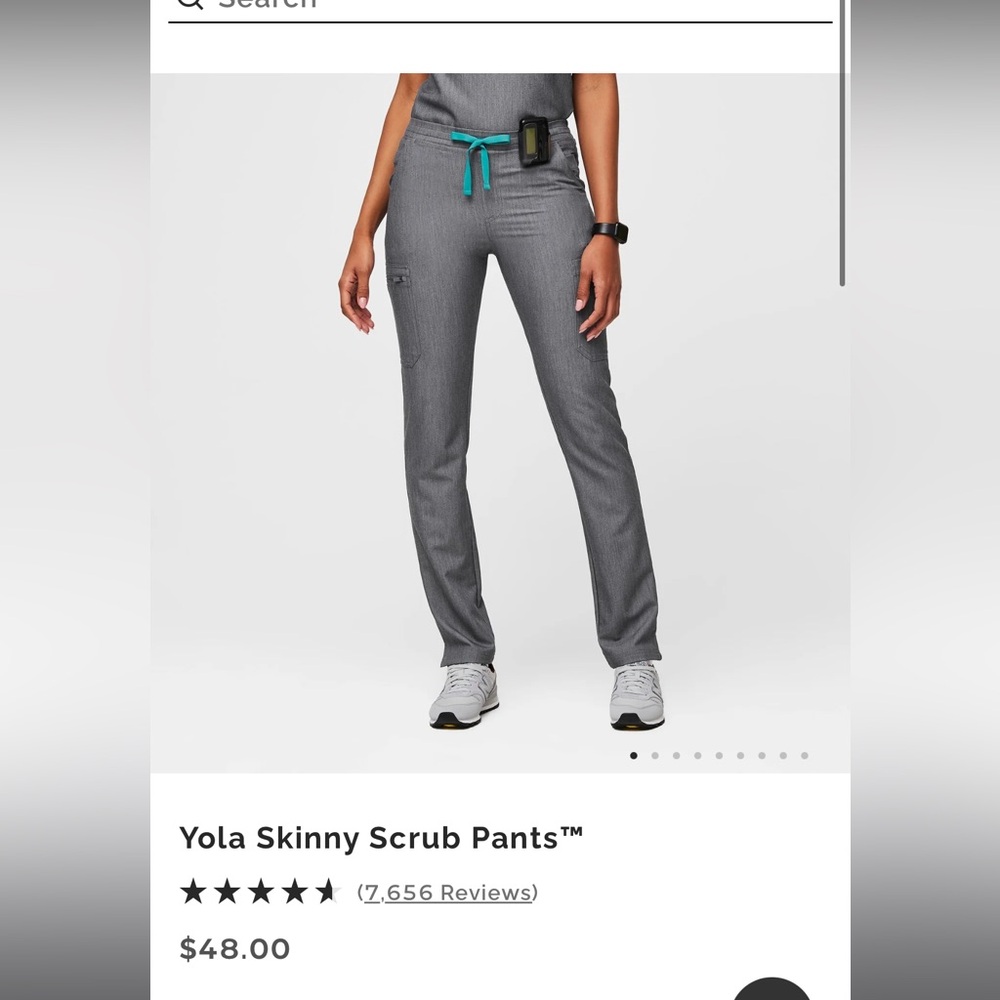 Figs Yola Petite Skinny Scrub Pants